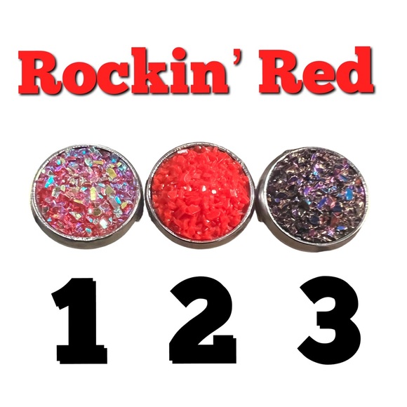 Druzy Crystal and Silver Earrings - Picture 13 of 17